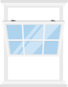 Single-hung window